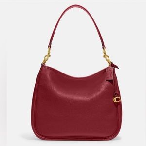 Coach Cary Crossbody Hobo Shoulder Bag in Cherry Red